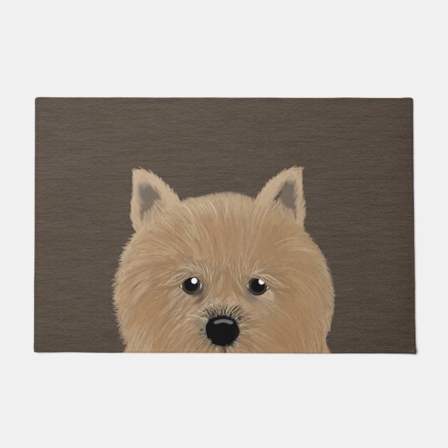 Norwich Terrier Large Doormat Fußmatte (Vorderseite)