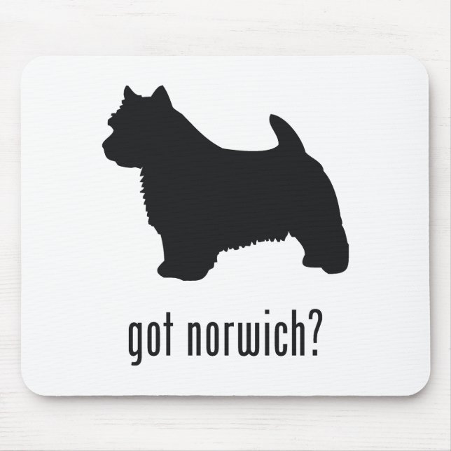 Norwich Terrier Mousepad (Vorne)