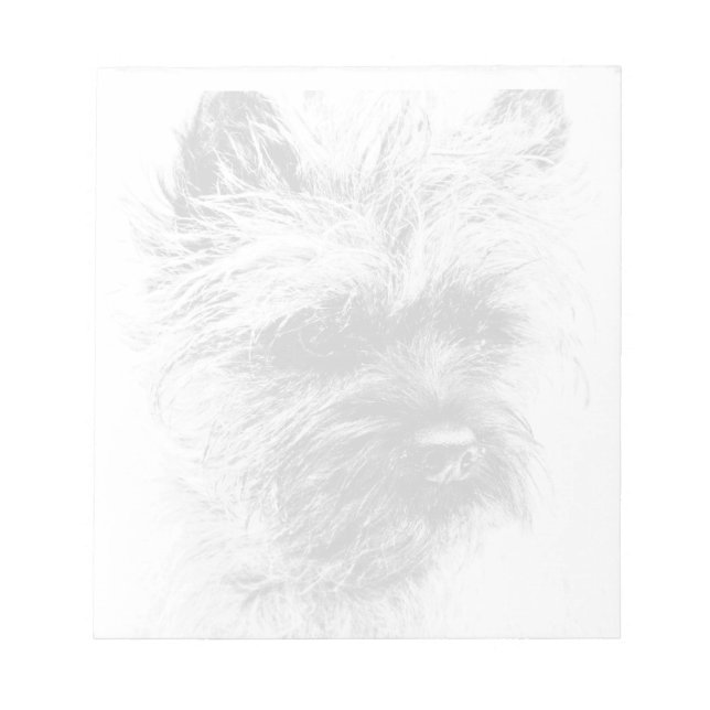 Norwich Terrier Notizblock (Vorderseite)