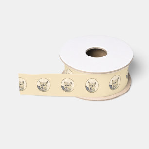 Norwich Terrier Painting - Niedliche Original Dog Ripsband