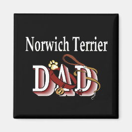 Norwich Terrier Papa Magnet