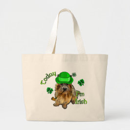 Norwich Terrier St Patricks Jumbo Stoffbeutel