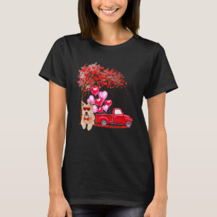 Norwich Terrier Sunglasses Herz Tree Lieferwagen T T-Shirt
