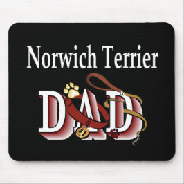 Norwich Terrier Vater Gifts Mousepad