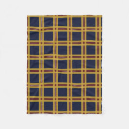 Norwich University Tartan Fleecedecke