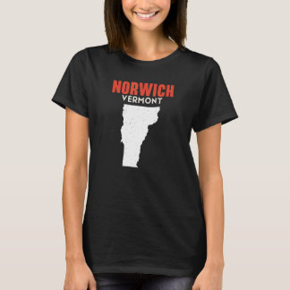 Norwich Vermont USA Staat America Travel Vermonter T-Shirt