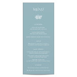 Norwich Wedding Dinner Menü Menükarte<br><div class="desc">Dieses Hochzeitskollektionsdesign ist eine perfekte Mischung aus Eleganz und klassischem Stil. Das Design zeichnet sich vor allem durch ein zartes Blumenmotiv aus,  das sich elegant in der Mitte des korallenfarbenen Hintergrunds befindet.</div>