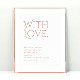 Norwich Wedding Vielen Dank für Ihre Teilnahme an Poster