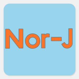 Norwood Junction Quadratischer Aufkleber