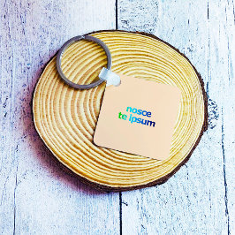 Nosce Te Ipsum-Know Thyself-Expressions Schlüsselanhänger