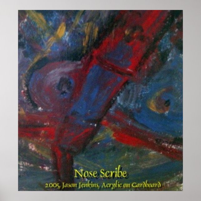 Nose Scribe Poster (Vorne)