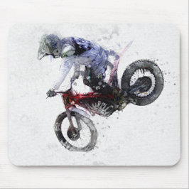 Nose Stand - Motocross Mousepad