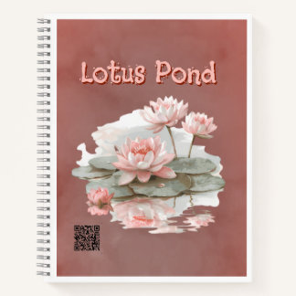 Nosegrey Lotus Teich Notizbuch