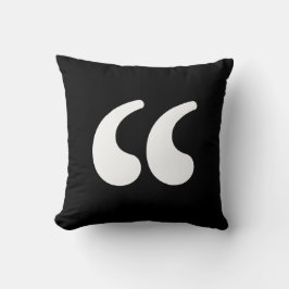 Nosetouch Press Quote Pillow Kissen