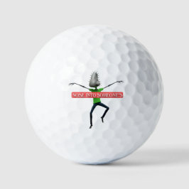 Nosey business golfball