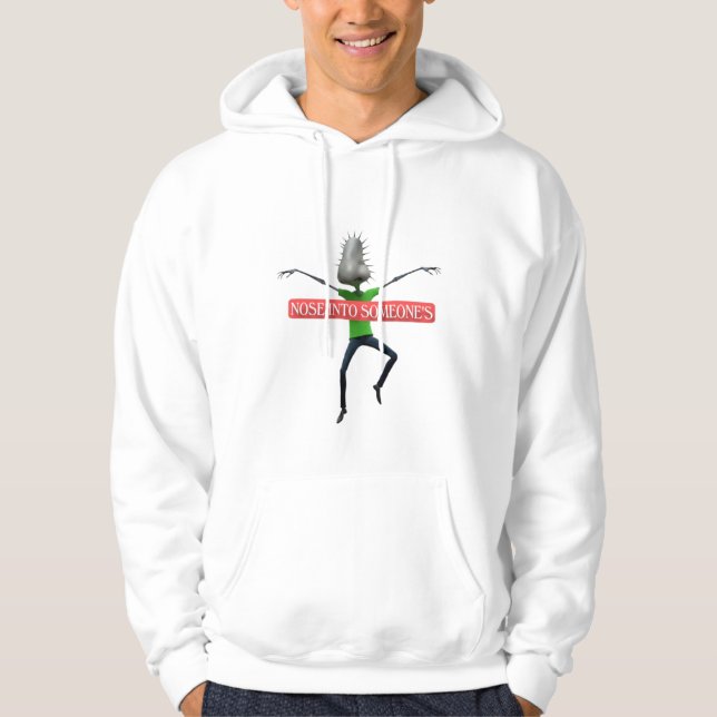 Nosey business hoodie (Vorderseite)