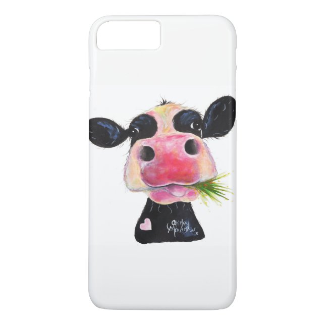 Nosey Cow ' Hurley Burley ' Iphone Galaxy Hüllen (Rückseite)