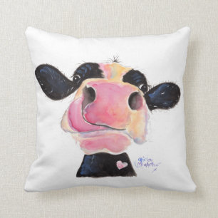 Nosey Cow 'Jammie Jessie' Throw Cushion Kissen