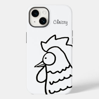 Nosey Rooster Case-Mate iPhone 14 Hülle