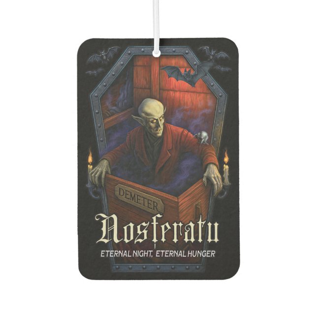 Nosferatu Demeter Full Scene Air Freshener Autolufterfrischer (Vorderseite)