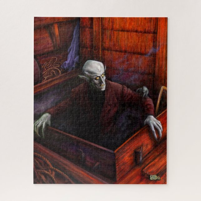 Nosferatu Demeter Full Scene Jigsaw Puzzle (Vertikal)