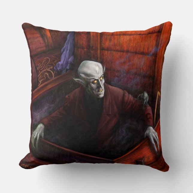 Nosferatu Demeter Full Scene Pillow Kissen (Vorderseite)