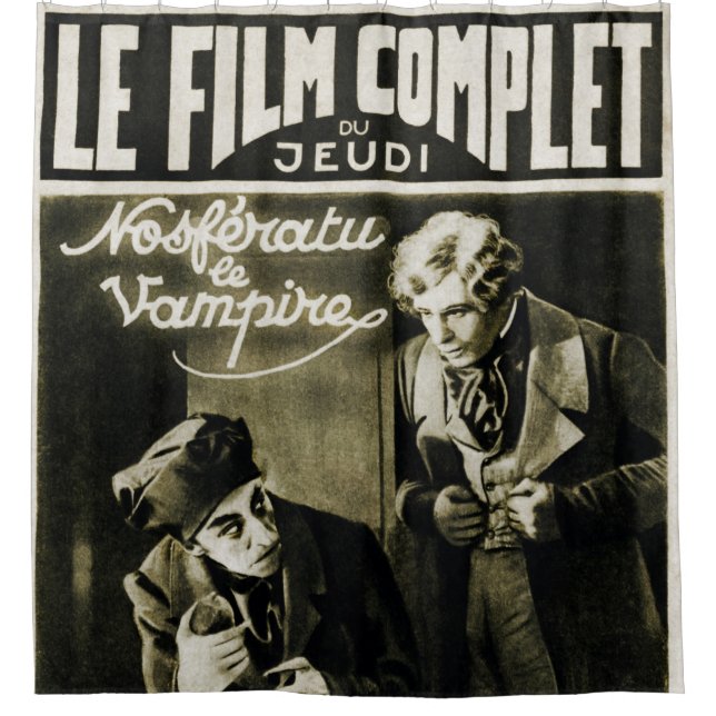 Nosferatu Film noch Duschvorhang (Vorderseite)