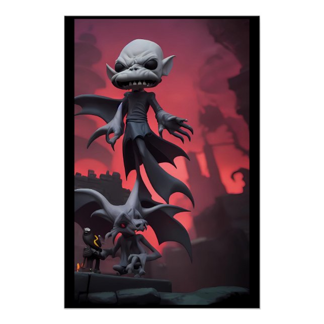 Nosferatu geht seinen Werewolf Poster (Vorderseite)