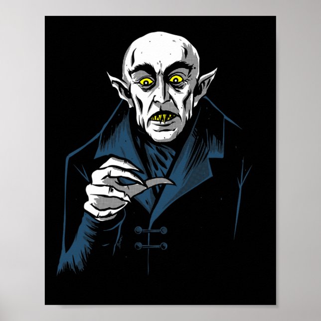 Nosferatu Halloween Vampire Horror Dracula Poster (Vorne)