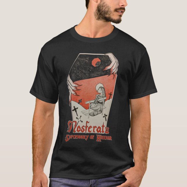 Nosferatu Klassischer T - Shirt (Vorderseite)
