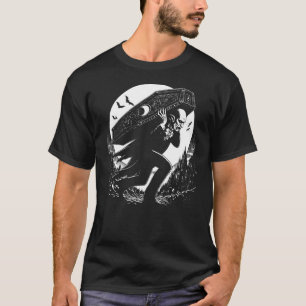 Nosferatu mit seinem Sarg T-Shirt