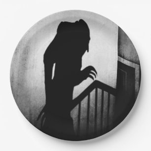 Nosferatu-Schattenwein Pappteller