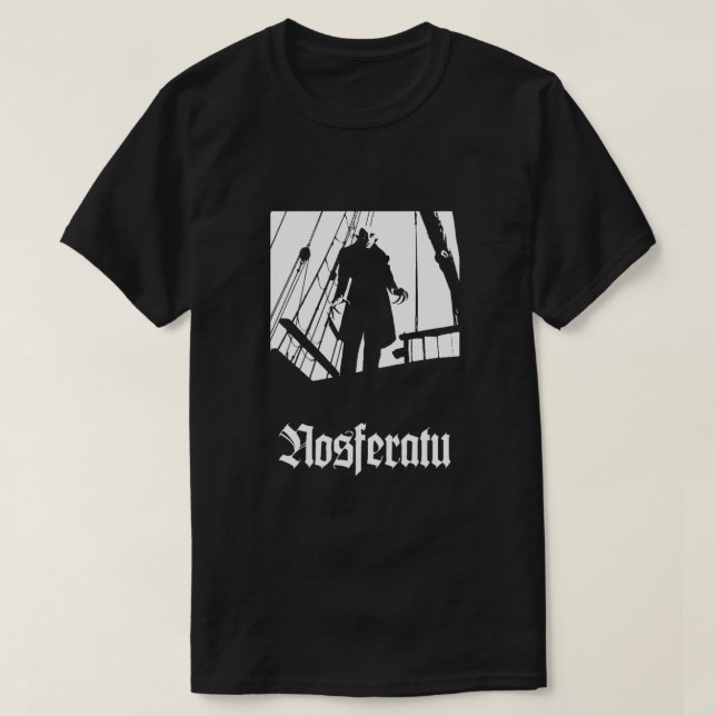 Nosferatu schwarz T-Shirt (Design vorne)