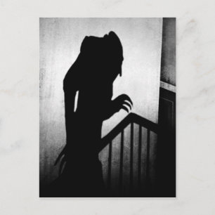 Nosferatu Shadow Postcard Postkarte