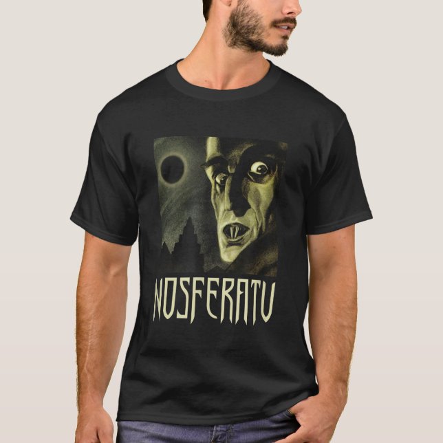 Nosferatu Vampire Classic Horror Flick Dracula T-Shirt (Vorderseite)