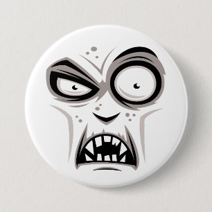 Nosferatu Vampire Face Button