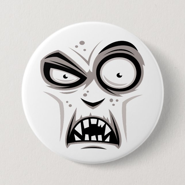 Nosferatu Vampire Face Button (Vorderseite)