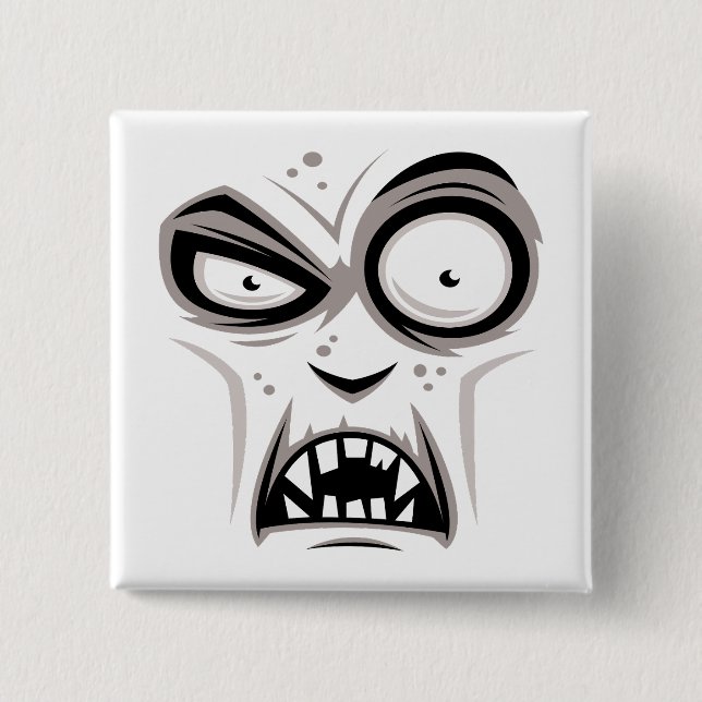 Nosferatu Vampire Face Button (Vorderseite)