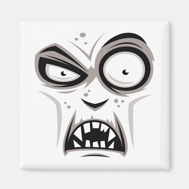 Nosferatu Vampire Face Magnet (Vorne)