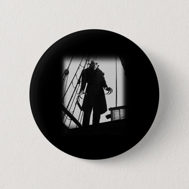Nosferatu Vampire Horror Dracula Vlad Tepes Poste Button (Vorderseite)