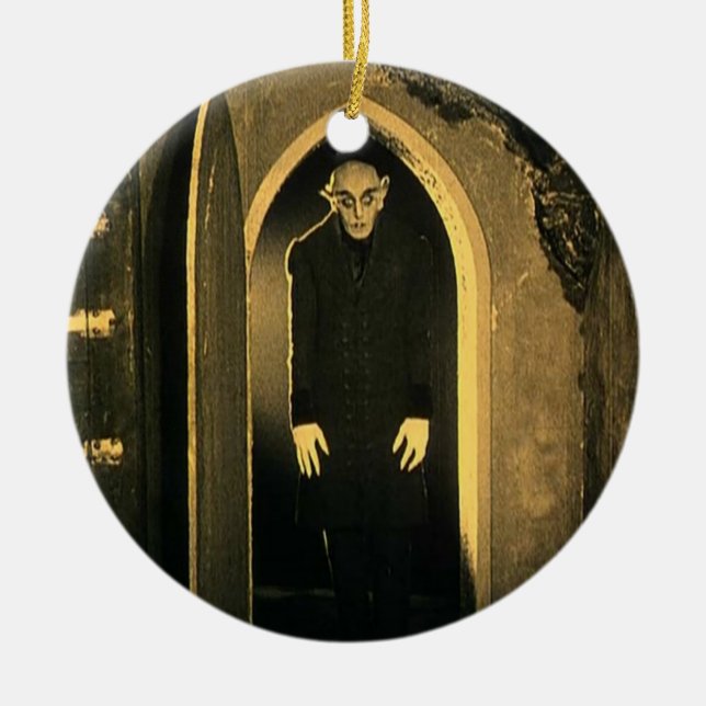 Nosferatu Verzierung Keramikornament (Vorne)