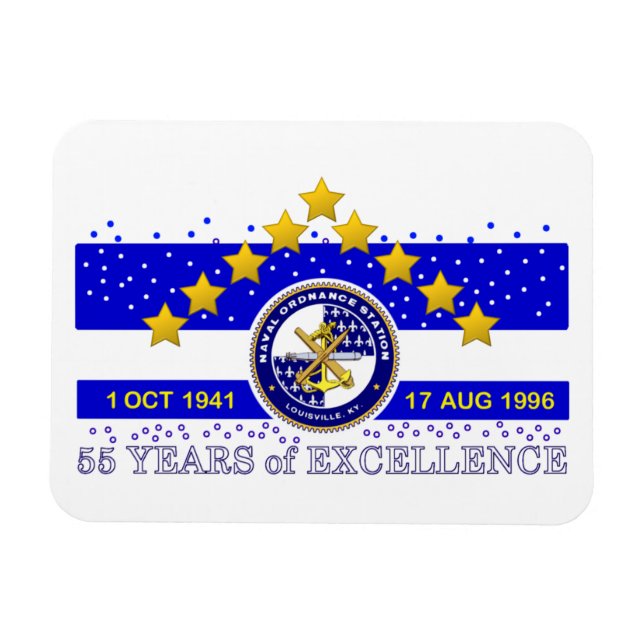 NOSL - 55 Jahre Exzellenzmagnet Magnet (Horizontal)