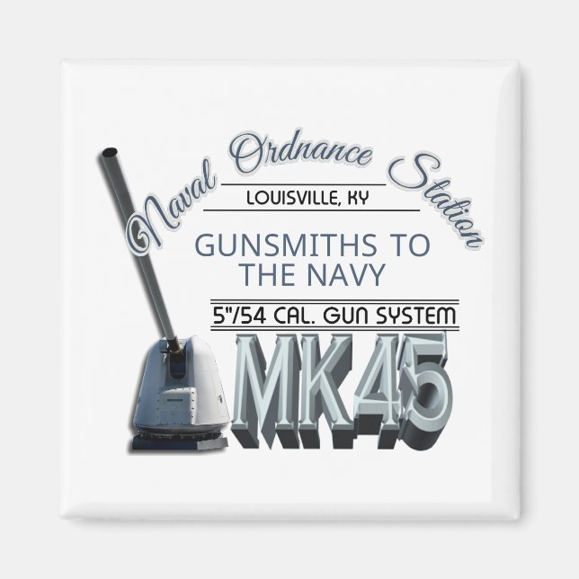 Nosl Mk45 Gun Systems Magnet (Vorne)