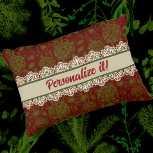Nostalgic Classic William Morris Pattern Holiday Dekokissen