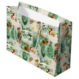 Nostalgic Kitschmas  Große Geschenktüte