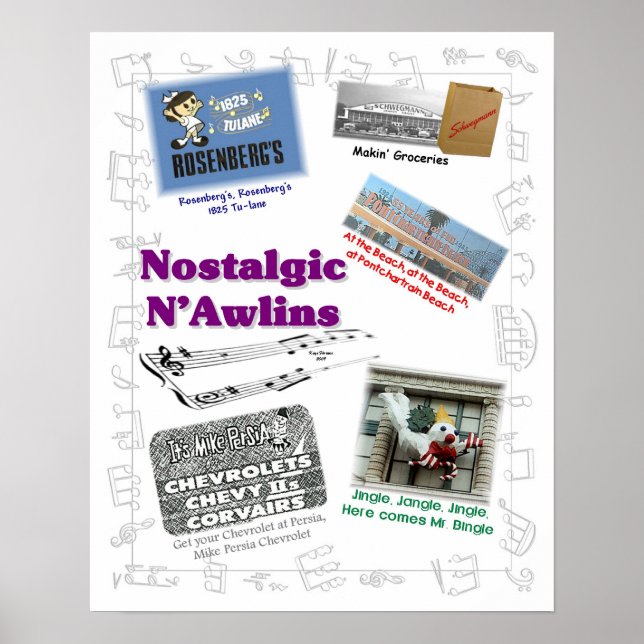 Nostalgic N'Awlins Jingles Poster (Vorne)