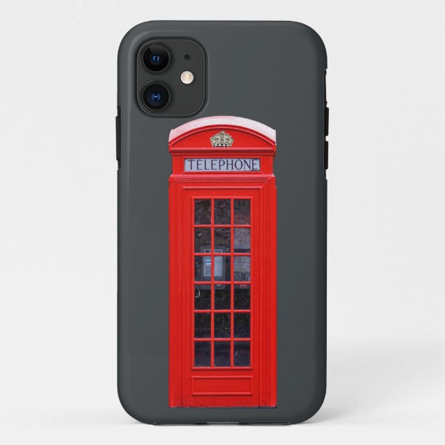 Nostalgic Pay Phone Box Case Großbritannien (Rückseite)