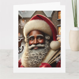 Nostalgic Santa Karte