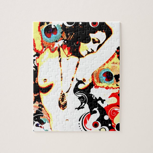 Nostalgic Seduktion - Poetic Peacock Puzzle (Vertikal)