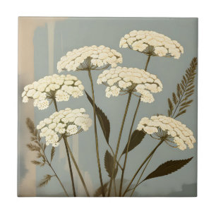 Nostalgic Yarrow Botanical Fliese